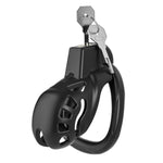 Male Chastity Cage, Middle Chastity Device With 5 Sizes Rings And Invisible Lock For Man Penis Exercise Bondage Gear & Accessories Lightweight Adult Sex Toys