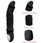 Thrusting Dildo Vibrator Sex Toys - Adult Toys Realistic G Spot Vibrator - 8 Seconds To Climax Finger Shaped Waterproof Portable Electric High Frequency Vibrators With 10 Powerful Modes Rechargeable