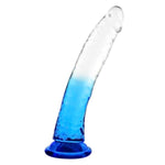 XXL Thick Crystal Dildo with Strong Suction Cup for Anal Sex Toys, 11.22 Inch