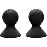 Novelties Nipple Play Silicone Pro Nipple Suckers - Black