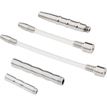 17 Pcs Urethra Trainer Set Chastity Lock Accessories Chastity Device Sex Toy Sound Urethral Plug Urethral Toy Urethral Masturbation Stick Catheter Sound Penis Plug Male Urethra Stimulation