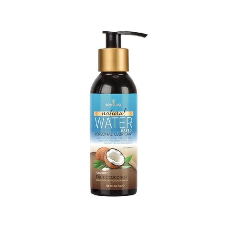 Natural Water-Based Personal Lubricant | Exotic Coconut | 4 Fl.Oz.