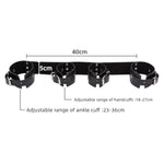 Bdsm Sex Bondage Set, Sm Handcuffs Ankle Restraints Set, Sm Sex Toy, Adjustable Bondage Straps, Adult Bondage Spreader For Couples Play