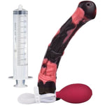 11.6 Inch Silicone Made Multi-Color Soft Horse Dildo Squirting Dildo Fantasy Long Size With Suction Base Flexible