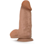 Eden Adult Sex Toys - Realistic Dual-Density Giant Dildo With Suction Cup - 10 Inch - 3" Wide Huge Thick Strap On Penis For Hands-Free Vaginal G-Spot & Anal Pleasure - Women Men & Unisex - Brown