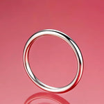 Metal Smooth Cock Ring For Delayed Ejaculation Lasting Erection Increase Stimulation Adult Sex Toys For Men (1.96'')