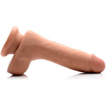 Ultra Real Dual Layer Suction Cup Dildo, Medium Skin Tone, 7 Inch (Af673)