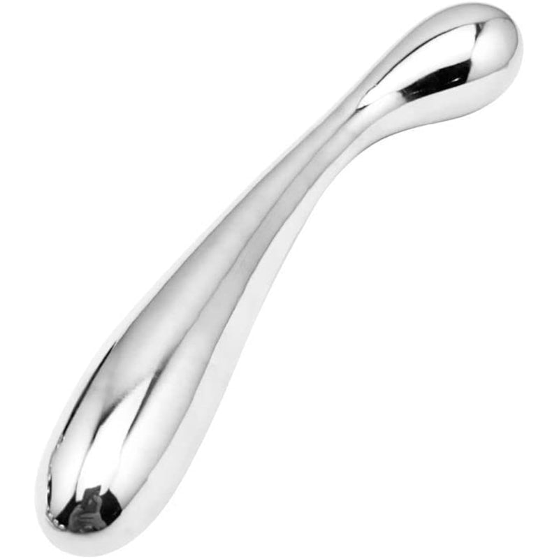 Bead Stainless Steel Double-Ended Dildo Penis Heavy-Duty Prostate Massager?Anal Butt Plug For G-Spot Stimulation Sex Toy(B)