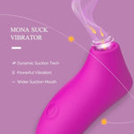 Sucking Vibrator Female Sex Toys, Clitoral Vibrators Rose Sex Toy For Women With 10 Suction & Vibration Modes, Clitoris Sucker Nipple Stimulator Adult Toys For Women Couples