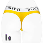 Remote Control Vibrator, Mini Bullet Vibrator Wearable Vibrating Panties For Her With 10 Meters Controller, Small Discreet Rechargeable Vibrator, Adult Sex Toys For Women Men Couples (24-27" Waist)