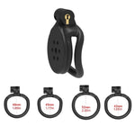 Small Inverted Chastity Cage for Men - Dark Lock Design, Good Concealment, Couples Bondage Sex Toy