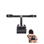 Bdsm Handcuffs Sex Bed Adult Set, Sex Bondage Restraints Straps Cuffs, Adjustable Pu Leather Sex Leash Bondage Fetish Handcuffs Kit Cuff Restraint Set Couples Sex Toys For Couple Sex Play