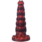 14.7 In Big Dragon Knot Dildo,Realistic Silicone Dildo With Strong Suction Cup, Fantasy Monster Colorful Creature Thin Dildos Dragon Penis Anal Plug Sex Toy For Women Men Couple Play Game