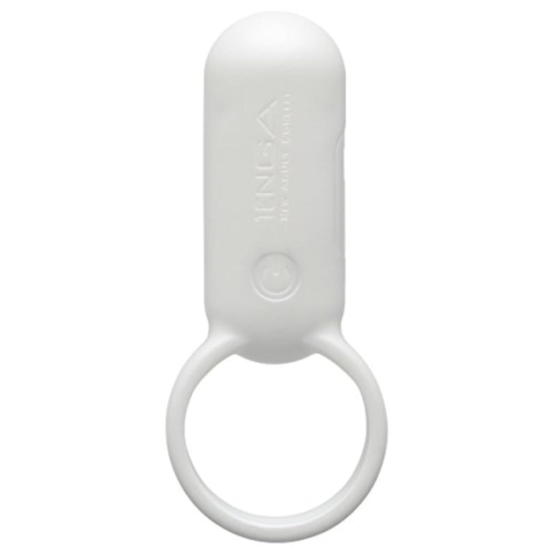 TENGA TSV-002 Smart Vibe Vibrating Ring for Couples - Pearl White