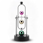 Perpetual Motion Kinetic Wall Art Electronic Wiggle Desk Decor