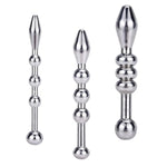 Metal Sperm Lock Urethral Plug Penis Plugs Urethra Dilatation Stainless Steel Horse Eye Rod Male Masturbate Sex Toys Set Of Three