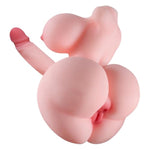 Mini Sex Doll Futa Sex Toy For Men, Small Trans Sex Dolls Dildo Pocket Pussy With Boobs And Ass, Shemale Torso Sex Dolls For Men