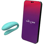 Sync Lite Couples Vibrator | Wearable App Control Vibrating Adult Sex Toy | G Spot & Clitoral Stimulator | Dual Stimulation With 10 Speeds | Adults Sex Toys For Couples | Rechargeable | Aqua