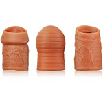 Penis Ring Set, 3 Different Types Liquid Silicone Cock Rings With Buckle Design For Couples Sex