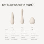 Drop In Grey - 3 Speed Usb Powered Mini Massager - 100% Platinum Grade Silicone Personal Massager - Easy-To-Use Water Resistant Cordless Handheld