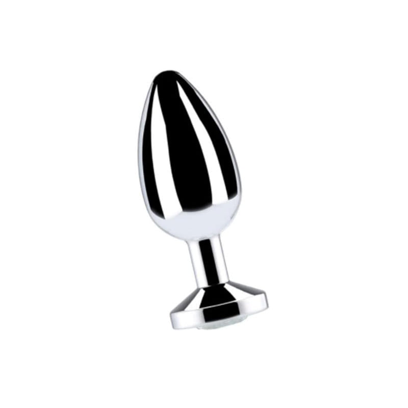Anal Training Set for Beginners and Advanced Users - Metal Butt Plugs for Male Masturbation and Prostate Massage