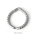 Sex Toys Metal Obstruction Penis Ring - Silver Cock Sexual Stimulation Device Adjustable Ring For Erection Enhancing Long Lasting Stronger, Adult Chastity Devices For Men Or Couple Pleasure