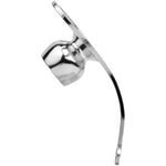 One Piece Urinal Chastity Cage Male With Leather Belt, Flat Sissy Negative Chastity Lock Sex Toy, Hollow Anti-Slip Cock Cage Bdsm Devices (L)