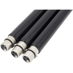 20 Cm Extension Tube Sex Machine Attachment Electric Reciprocating Tools Accessory Adapter With 3 Xlr Connector Diy Rod (20Cm Extension Rod)