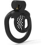 Lightweight Male Chastity Cage For Men Chastity Device Lock Design Bdsm Sex Toys For Couples With 4 Sizes Rings (Large, B Black)