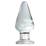 Glass Anal Plugs,Crystal Mushroom Butt Plugs Prostate Massage Sex Toys Crystal Butt Plug Personal Massage Expander Trainer Dildo Clear Mushroom Anal Dildos Prostate Massage For Men,Women