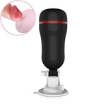 Male Masturbator Sex Toy For Men- Transparent Manual Squeezable Sucking Pocket Pussy Portable Masturbation Cup With Suction Cup