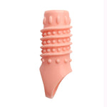 Reusable Sleeves Girth For Men Extender Enlarger Extension Cook Enhancer Ball Stretch Sleeve Girth Best Gift-H61331(Flesh-Colored-2Pcs)