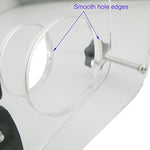 Acrylic Testicle Crusher (Color: Clear Size: 40Mm/50Mm, 45Mm/55Mm,50Mm/60Mm)(M)