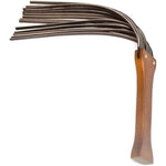Spanking Paddles Leather Whip, Bdsm Flogger With Wooden Handle For Couples Play