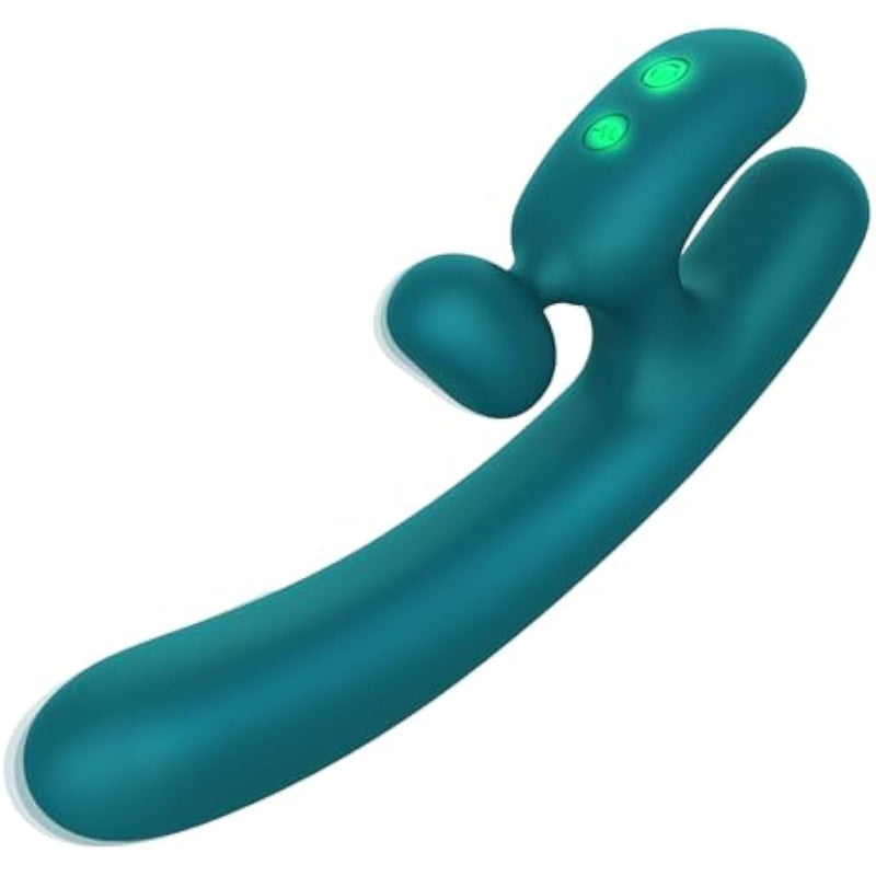 Rabbit Vibrator Sex Toys For Women - Adult Toys Clitoral Stimulator Realistic Dildo With10 Powerful Vibrations?Soft Silicone Bunny Clit Vagina Tits Massager For Women Couples Pleasure & Sexual