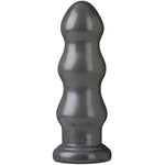 Doc Johnson American Bombshell - B-10 Tango - Vac-U-Lock Compatible Dildo - for Adults Only, Gunmetal Grey