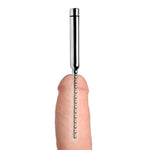 Stainless Steel Urethral Beaded Sound with Vibration Functionality