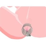 Stainless Steel Threaded Penis Ring Sex Toy Hollow Penis Cage Expander Male Bondage Cock Ring With Beads