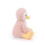 Pink Velvet Penguin Stuffed Animals For Kids, Soft Cute Plush Toys For Baby Girl And Boy, 8.5 Inches