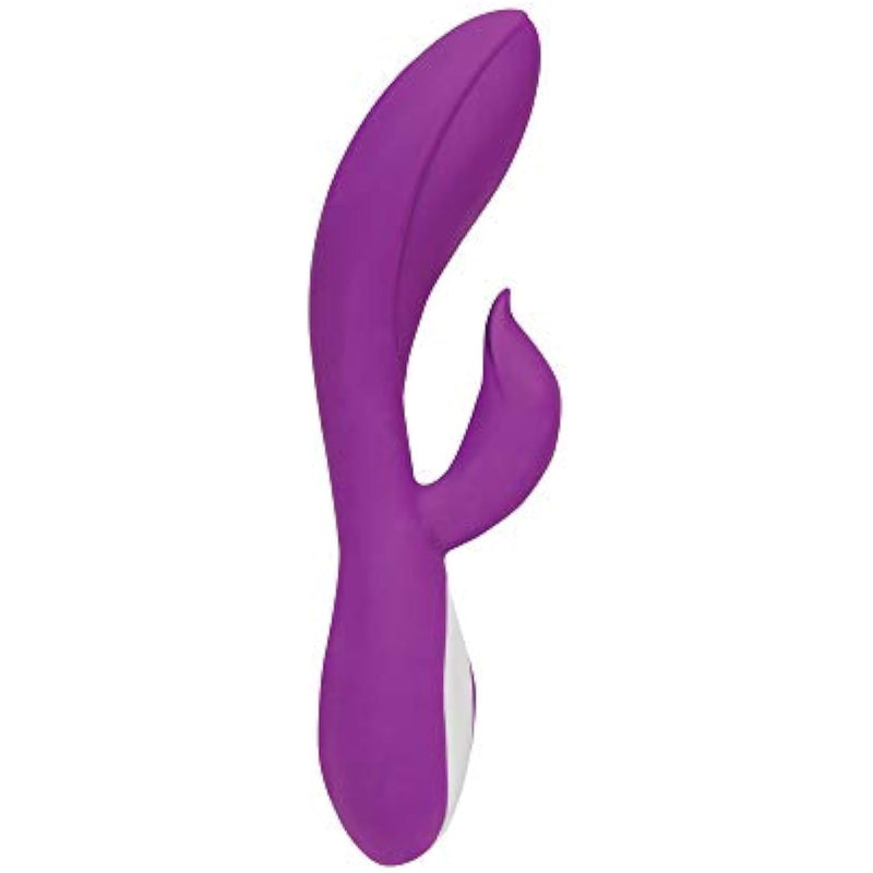 G-Spot Silicone Rabbit Vibrator Purple, Rechargeable Clitoris Stimulator, Water-Resistant And Multi Function, Adult Sex Toy, Dual Stimulation