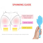 Spanking Paddle For Sex Adult Play,Rubber Palm Shaped Slapper Sex Paddle,Bumps Flexible Flirt Toy For Sm Bondage Game,Lightweight Sturdy And Durable Bdsm Adult Sex Toys For Couple/Women/Gay (Blue)