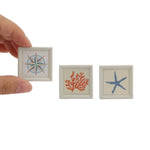 3PCS Miniature Wall Painting Set for Dollhouse Accessories, 1.22 Inch Each
