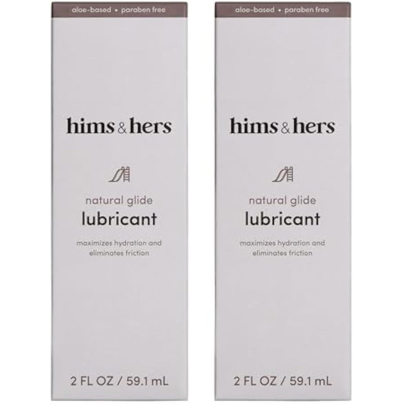 Glide Premium Water-Based Lubricant Formulated With Aloe, Green Tea Extract, And Hemp Seed, No Sticky Residue, Hydrating And Ph Balanced, No Parabens Or Fragrance, 2 Pack