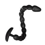12.6'' Anal Beads Butt Plugs with 10 Balls - Flexible Silicone Butt Plug for Anal Trainer Dildo & Prostate Massager, G-Spot Stimulator Adult Toy with Pennis Head, Sex Toys for Men Women & Couple