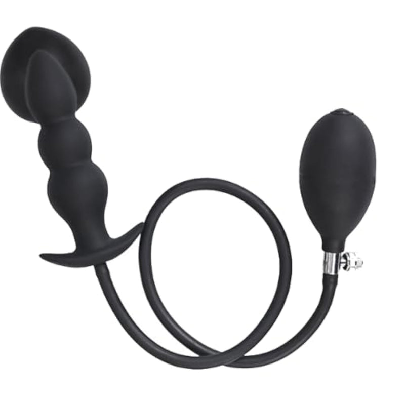 Silicone Analplugs For Women Inflatable Butt Plugs For Anal Training G-Spot Stimulation Anal Toys Expandable Anus Beads