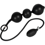 Inflatable Silicone Anal Beads Air Pump Detachable Adjustable Size Adult Sex Toy