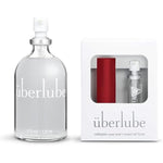 Home And Travel Bundle - Red Travel Lube Kit + 112Ml Bottle Silicone Lube, Unscented, Flavorless, Works Underwater - 112Ml + Red Kit