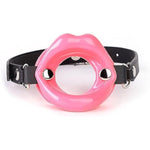 Sm Props Silicone Soft Mouth Shape Mouth Plug Forced Opening Mouth Gag Adult Sex Toy
