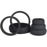 6 Different Size Cock Rings - Medical Grade Soft Silicone Penis Rings - Better Sex