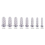 Urinary Plug 50Mm Long Stainless Steel Catheters Male Sound Urethral Dilator Inserts Penis Plug For Men, 14 Sizes Optional G014 (14Mm)